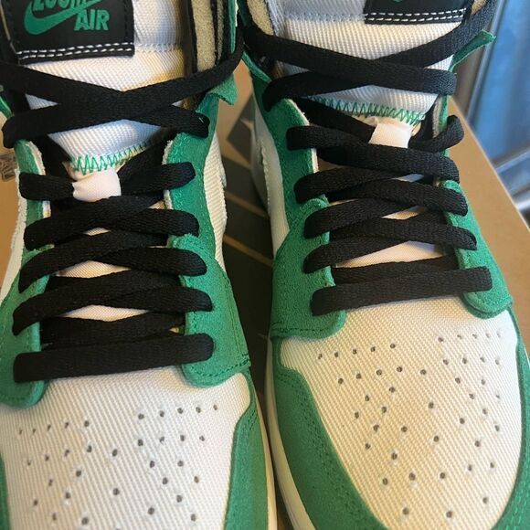 Nike MEN'S AIr Jordan 1 Zoom Air CMFT STADIUM GREEN SIZE 8.5 ct0978-300 - Picture 7 of 12